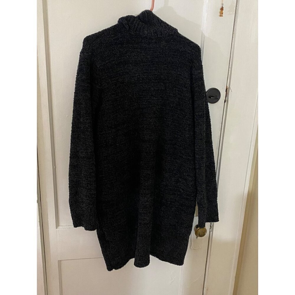 Barefoot Dreams Women's Charchol Grey Open Front Long Sleeve Cardigan - XL - Picture 5 of 13